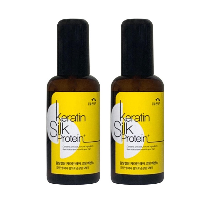 Gaetdunnamja 꽃을든남자 케라틴 실크 프로테인 헤어 코팅 에센스 100ml 2개