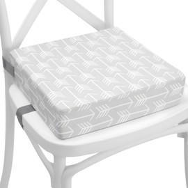 Child Booster Seat 33 x 33 x 8 cm Waterproof – Seat Cushion Children's Chair Cushion Child Booster Seat Cushion Foam Chair Raiser Arrows