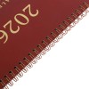Minicalendario De Escritorio 2026, Planificador Mensual Con
