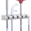 Navaris Broom Holder Wall - Space Saving Storage - Device