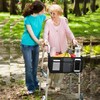 Ｄｏｒｃｙ Walker Basket Folding Walker Bag with Cup Holder and