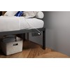 UOMEUR Queen Bed Frame with LED Lights Metal Bed Frame