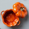 FYUEROPA Ceramic Pumpkin Bowl, Individual Casserole, Baking Bowl for Oven
