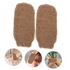 Gatuida Deep Exfoliating Bath Gloves 2 Pack Exfoliating Gloves for