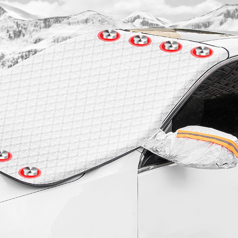 Car Snow Shield Thick Aluminized Film Nine Magnets Outer Windshield