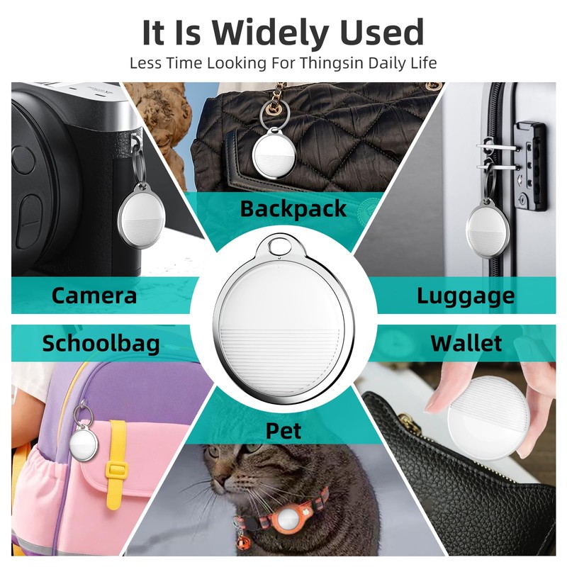 Smart Tracker | Bluetooth Luggage Tracker Works with Apple Find