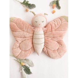 MON AMI Bettina Butterfly Stuffed Animal Cute Pink Butterfly Plush Soft Bug Toy for Girls & Kids| Plush Animals for Birthday Gifts|16"