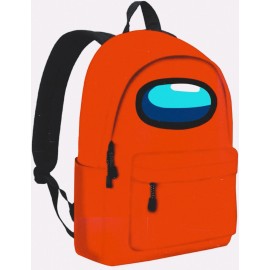 Unbranded Kids Backpack Laptop Outdoor Sport Travel Hiking Waterproof Backpack 17in Orange