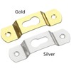 30 PCS Picture Hanging Plate,Keyhole Hangers with Screws,Pegs for Photo