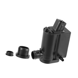 TUCKBOLD 98510-1W000 Windshield Washer Motor Pump with Grommet for Car Black Automotive Parts