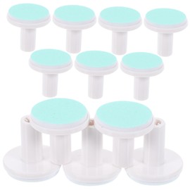 Baluue 12Pcs Nail Trimmer Replacement Heads Electric Nail Grinding Pads for Safe Nail Care Compatible with Nail Trimming Tools for Months