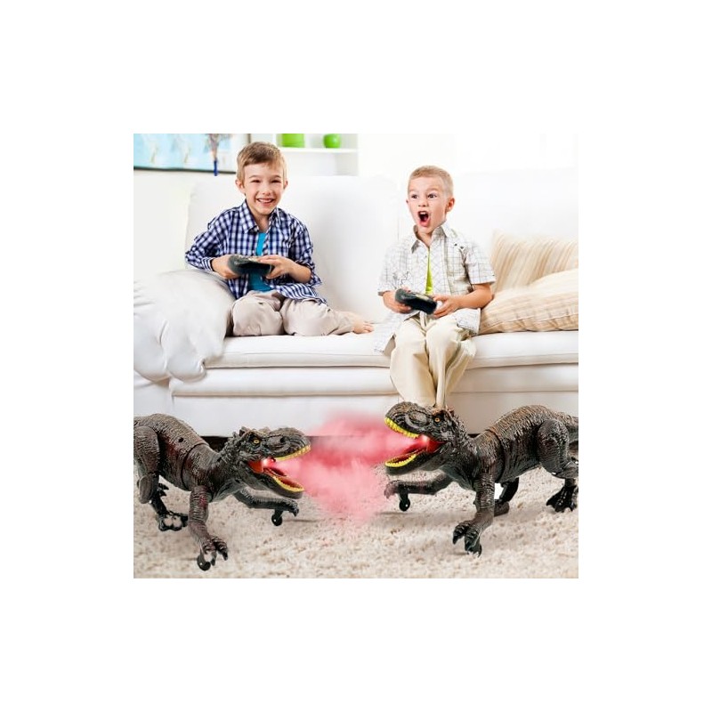 TALGIC - Dinosaurio con control remoto, juguetes Robot Dino, T