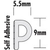 Stormguard 05SR034005MB 5m EPDM 'P' Profile Self-Adeshive Rubber Draught Excluder