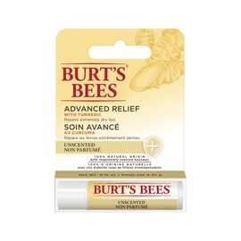 Burts Bees Moisturising Lip Balm Advanced Relief 4.25g, Unscented