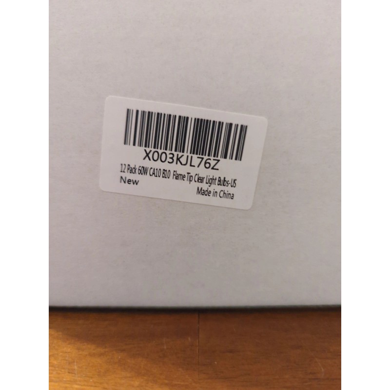 Haraqi B10 E12 Replacement Light 60 Watt 120V Bulb Bulbs