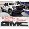 Auto Black Emblem Overlay 2019-2024 GMC Sierra 1500 2500HD 3500HD