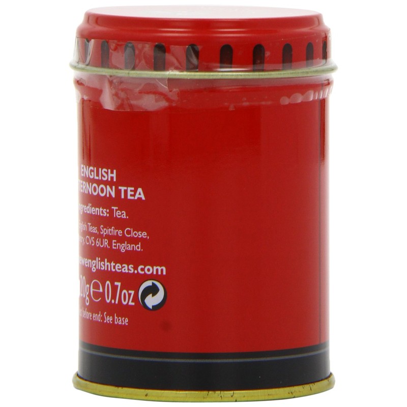 New English Teas Post Box Loose Tea Mini Tin 20