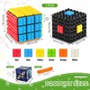 GZLCEU 1 Piece 3 x 3 Rubik's Cube, Removable Cube