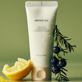 Aromatica Circulating Massage Cream Juniper Berry & Lemon 100ml / 아로마티카 서큘레이팅 마사지 크림 주니퍼베리&레몬 100ml