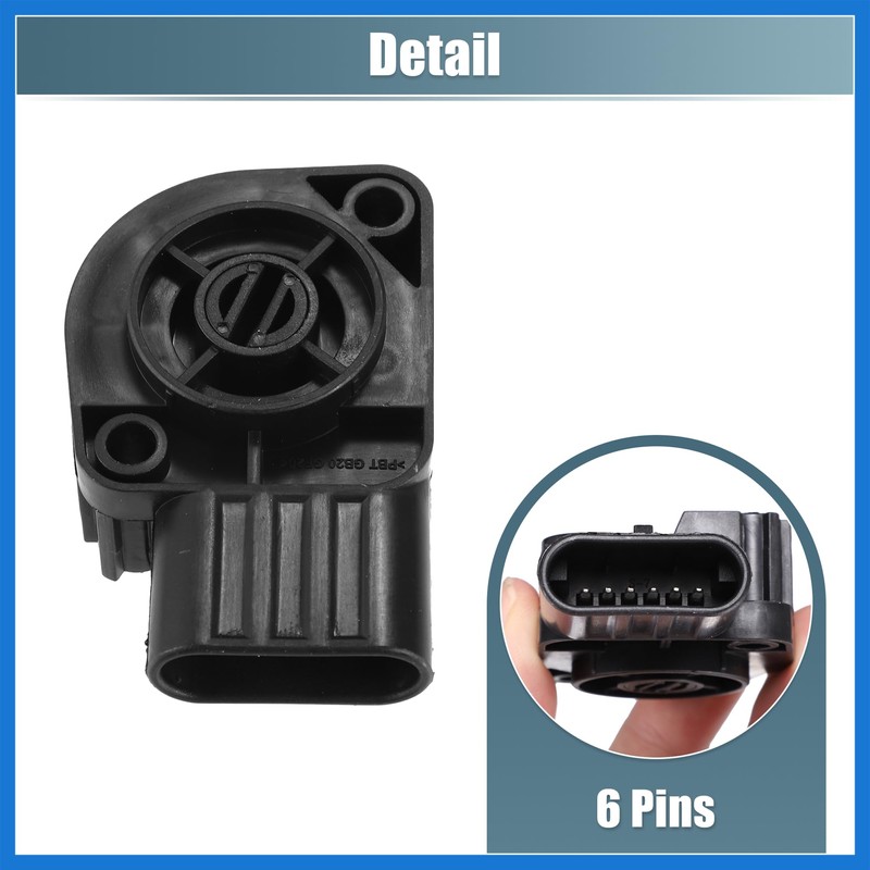 VekAuto 2pcs Car Throttle Position Sensor Replacement No.133284/131973 for Ford