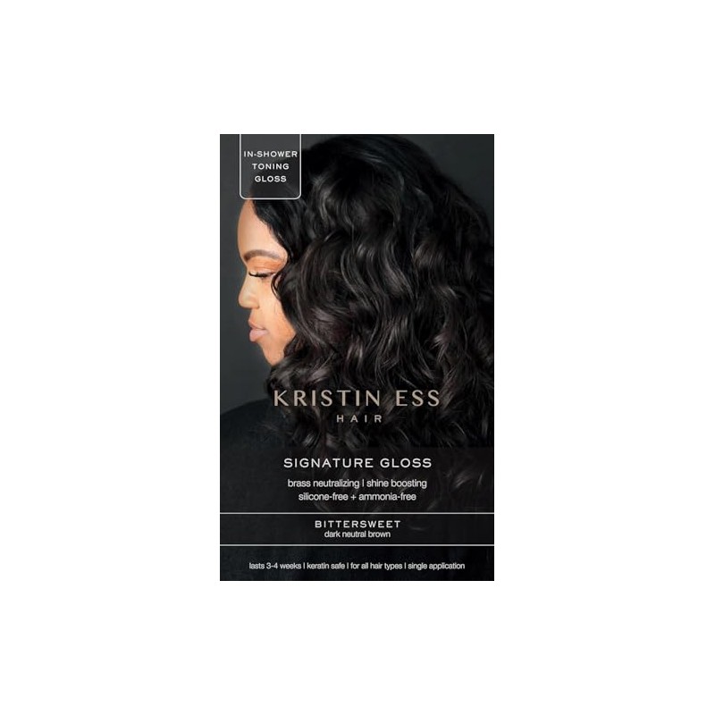 Kristin Ess Signature Hair Gloss - Bittersweet - Dark Neutral