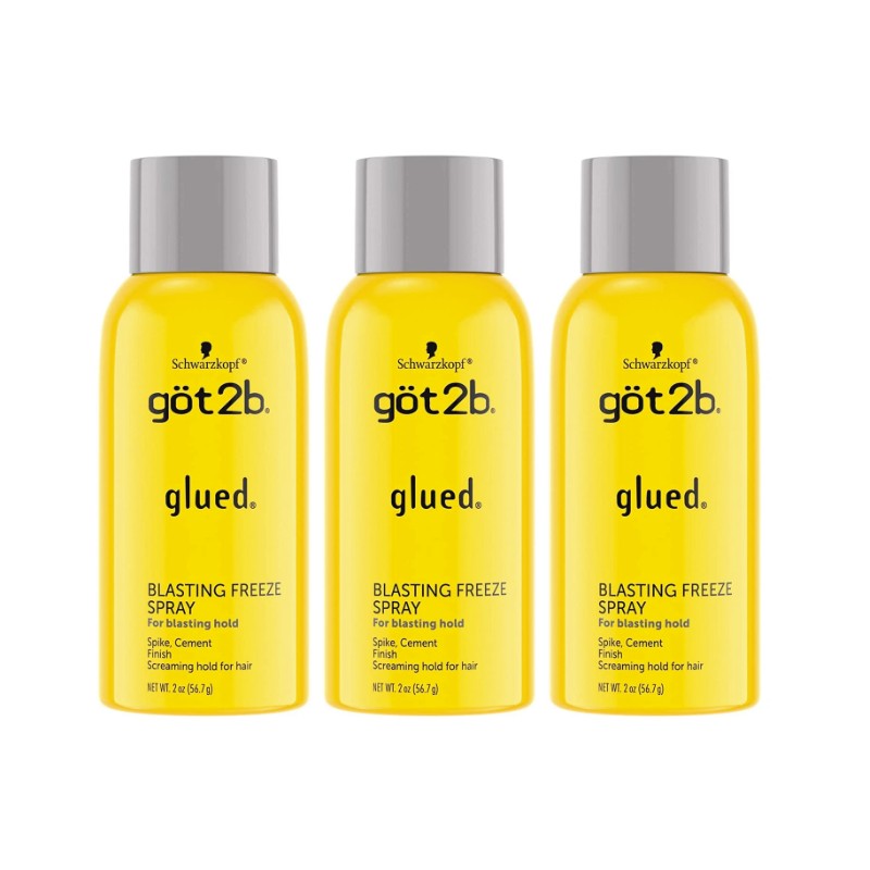 Got2b Glued Blasting Freeze Hairspray, 2 Ounce - Pack of