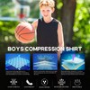 Anawakia Youth Boys Sleeveless Compression Shirt Basketball Football Undershirt Quick