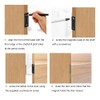 Mousike Magnetic Door Catch Ultra Thin Cabinet Magnets Stainless Steel