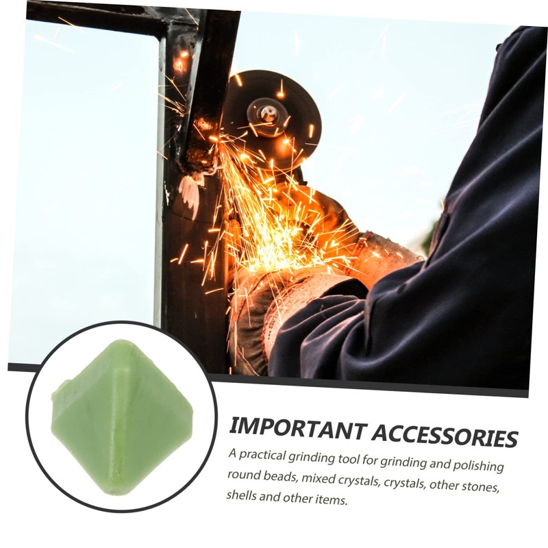 KONTONTY 1 Set Triangle Abrasive Polishing Media for Tumbling Supplies