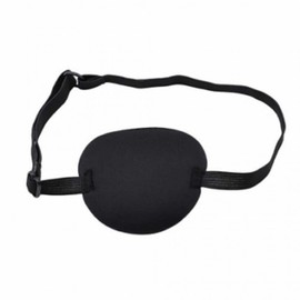 Single eye patch Strap eye patch Captain Hook's single eye patch One eye patch 1-one eye patch-black 2ea