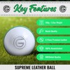 ONEGlobal Supreme Cricket Ball Leather Cricket Ball 100% Hand Stitched