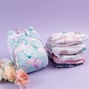 babygoal Reusable Cloth Diapers 6 Pack+6pcs Rayon from Bamboo Inserts+Wet