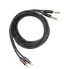 JORINDO Dual 6.35mm Male to Double RCA Male Cable Audio