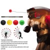Unbranded Boxing Reflex Ball Headband Set 4 Balls Speed Training