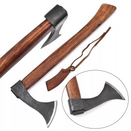 Armory Replicas Medieval Viking Antiqued Vikings Francisca Axe Outdoor Chopping Axe Hatchet