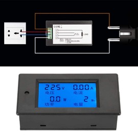 PZEM-021 LCD Display Voltage 20A AC 80-260V AC Voltage Power Energy Meter Multimeter Ammeter Voltmeter