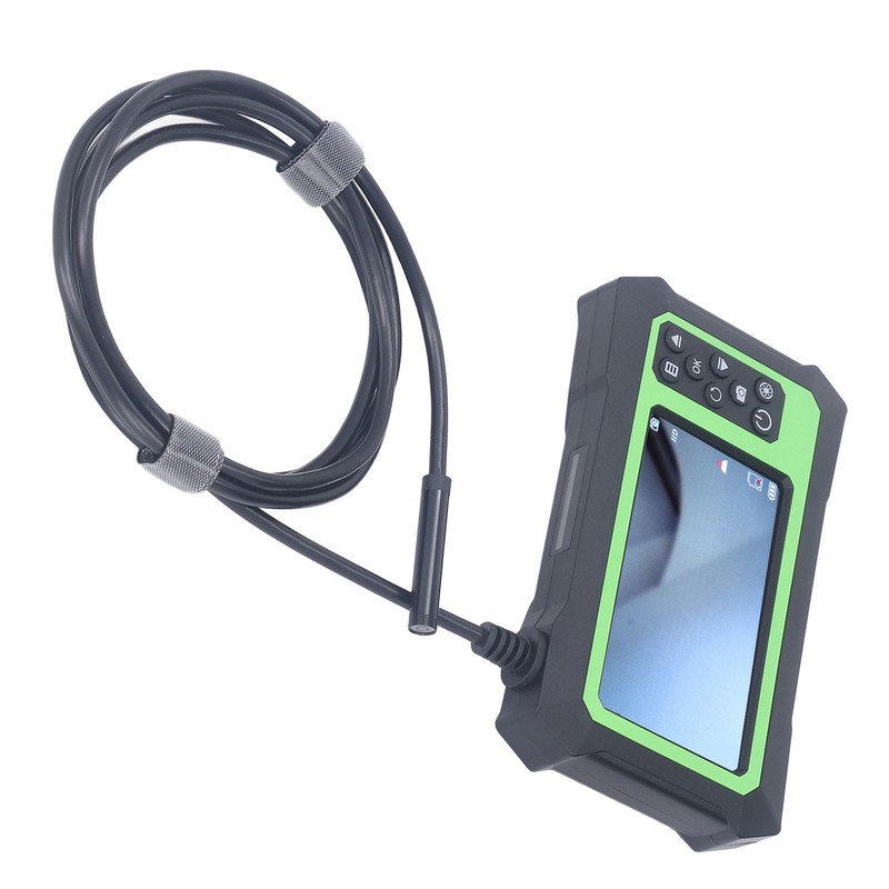 Endoscope Camera IP67 Waterproof 4.3in 8mm Lens 1080P Bending Borescope