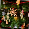 BESPORTBLE 12pcs Christmas Tree Decorations Mini Clarinet Miniature Saxophone Instrument