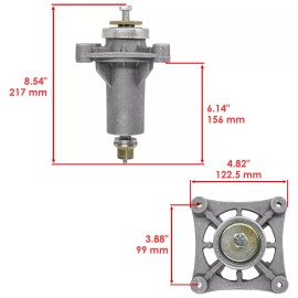 For Husqvarna Deck For Husqvarna Spindle 587819701 Belt 532197242 Ply 532173436 Bld 532180054