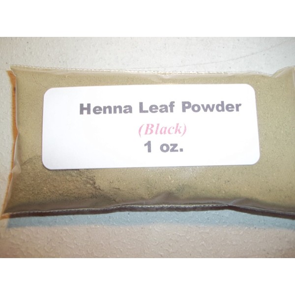 Henna 1 oz. Henna Leaf Powder (Black)