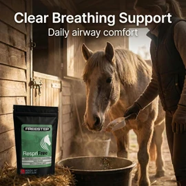 Freestep RespriFree Horse Respiratory Supplement, Rosehip, Magnesium, Cough