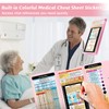 Nursing Clipboard Foldable Clipboard Medical: Edition Cheat Sheets Aluminum 3