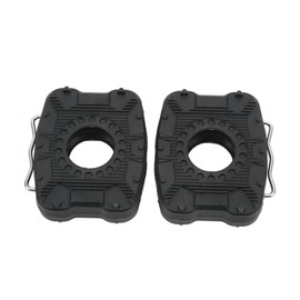1 Pair Bike Clipless Pedal to Flat Pedal Converter Road Bike Pedal Plate Adapter Bike Pedal Replacement Parts