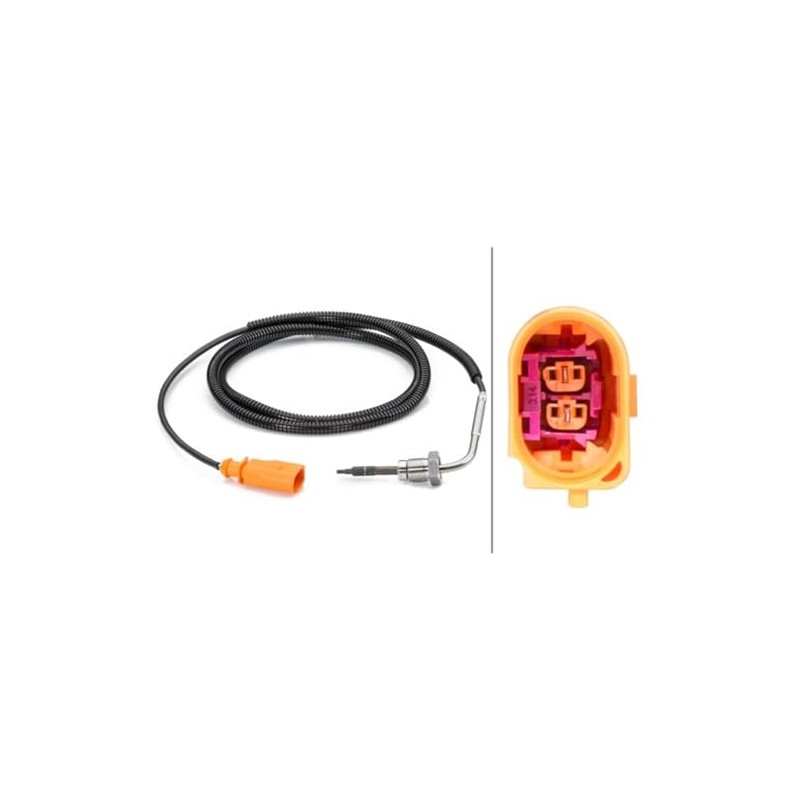 HELLA 6PT 014 494-281 Sensor, exhaust gas temperature - 2-pin