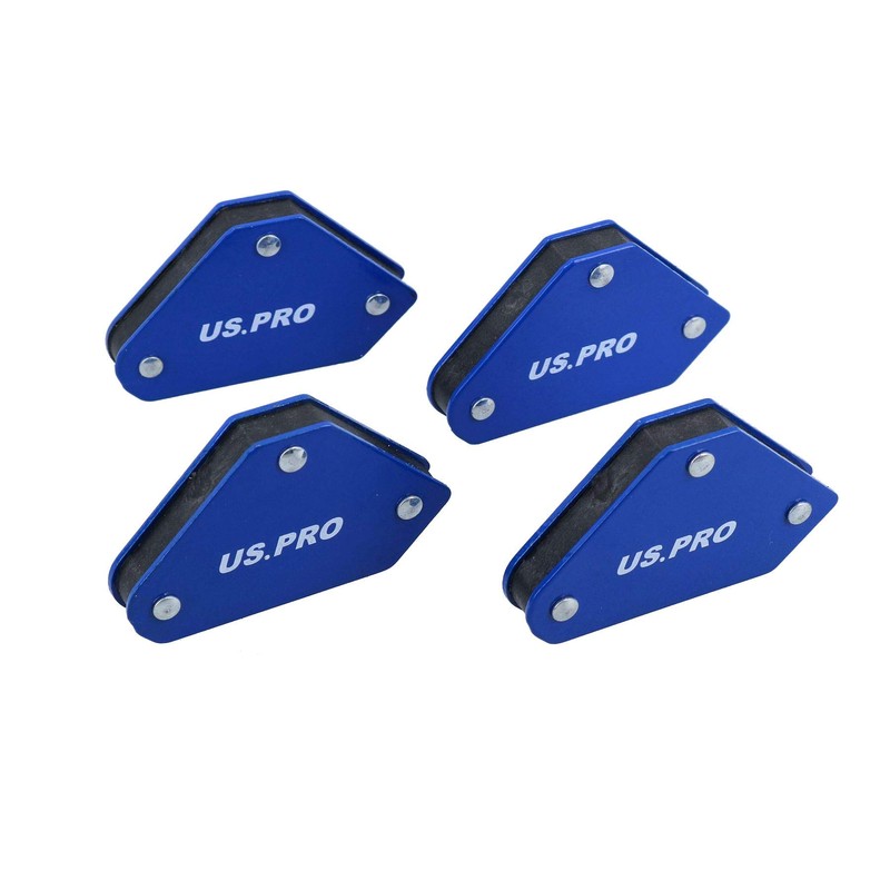 US PRO 4 Pack Multi Angled 9lb Magnetic Welding Holder