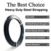 Steel Strapping Coil 1/2" x .020" x 300' Heavy Duty,Metal