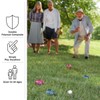 Bocce Ball Set Regulation Size - Lawn Game for Backyard