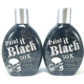 Millennium Millenium Tanning New Paint It Black Auto-darkening Dark Tanning Lotion 2 Pack