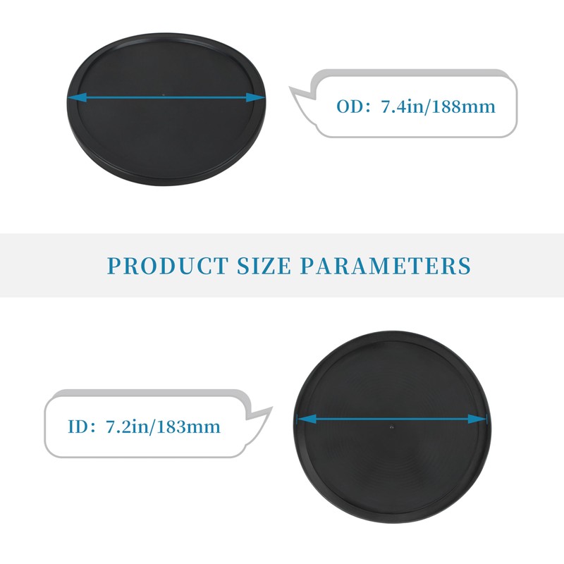 32034 Lid for Presto Fry Daddy Fryers (black 1pc)