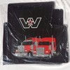 Western Star Truck OEM Black Rubber Floor Mats W/Logo -